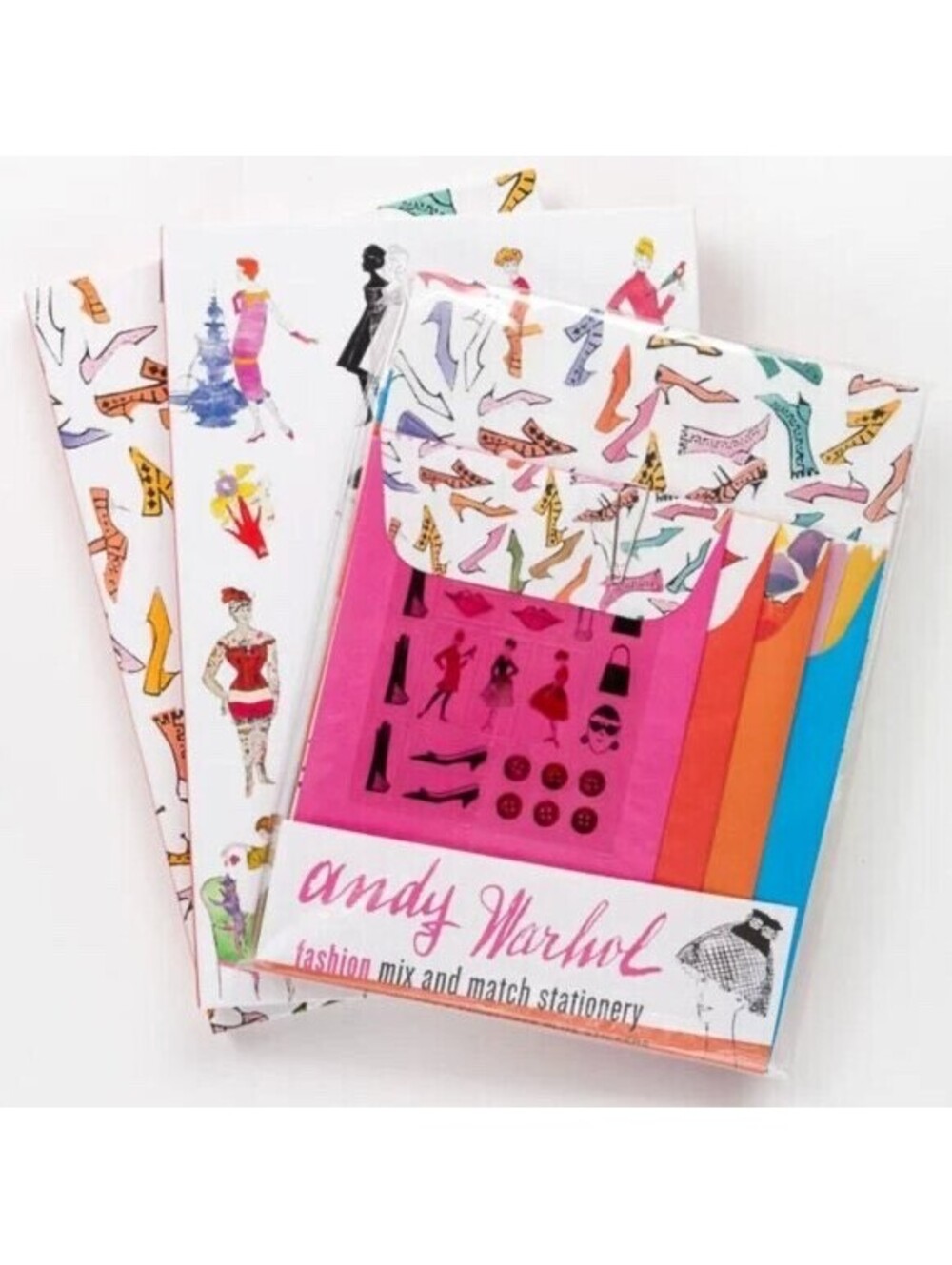 ANDY WARHOL FASHION MIX AND MATCH STATIONERY